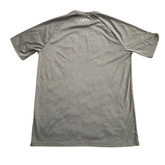Under Armour Mens Loose Fit Short Sleeve Athletic Shirt-Gray-Size M-GUC - Picture 5 of 5